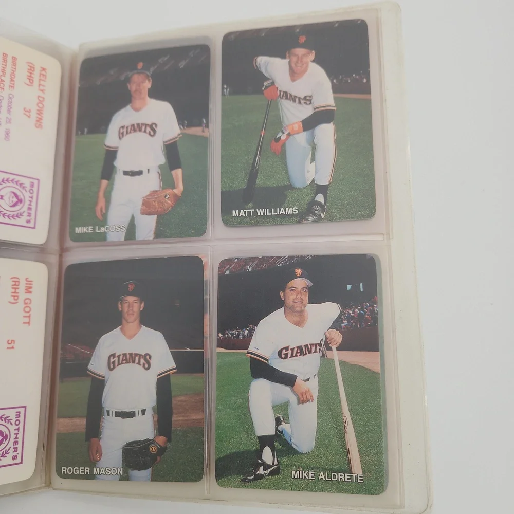 San Francisco Giants Vintage 1987 Mother's Cards Book - Picture 10 of 13